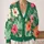 Tropical Hibiscus Monstera Leaves for Resort Days and Everyday Layering for Women All-over Print Knitted Cardigan - 2