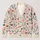 Soft Watercolor Wildflower Garden for Spring Layering and Everyday Women's Style All-over Print Knitted Cardigan - 1