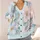 Pastel Watercolor Flowers for Everyday Dates and Commutes, Women's French-Style Elegance All-over Print Knitted Cardigan - 4