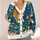 Diving Cat With Colorful Fish For Ocean Lovers, Casual Coastal Everyday Layering All-over Print Knitted Cardigan - 4