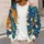 Diving Cat With Colorful Fish For Ocean Lovers, Casual Coastal Everyday Layering All-over Print Knitted Cardigan - 5