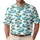 Tropical Palm Waves for Summer Beach Vacations, Golf Days, and Relaxed Island Escapes Men's Polo Shirt - 1