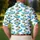 Tropical Palm Waves for Summer Beach Vacations, Golf Days, and Relaxed Island Escapes Men's Polo Shirt - 5
