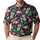 Pink Flamingo And Rainbow Pineapple Tropical Golf Style For Summer Parties And Vacations Men's Polo Shirt - 1