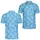 Sky Blue Tennis Racket Motif For Court Days And Summer Gifts For Tennis Lovers And Fans Men's Polo Shirt - 2