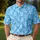 Sky Blue Tennis Racket Motif For Court Days And Summer Gifts For Tennis Lovers And Fans Men's Polo Shirt - 4