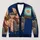 Lazy Chihuahua Watching Fish TV for Cozy Everyday Layering and Dog Lover Style at Home All-over Print Knitted Cardigan - 1