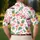 Flamingo Pineapple Golf Getaway for Summer Vacations and Sunny Resort Weekend Days Men's Polo Shirt - 5