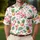 Flamingo Pineapple Golf Getaway for Summer Vacations and Sunny Resort Weekend Days Men's Polo Shirt - 4