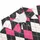 Pink Black Argyle Diamonds for Vintage Golf Style and Preppy Summer Outfits Unisex Men's Polo Shirt - 6