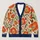 Orange Poppy Florals for Vintage Summer Layering and Everyday Cottagecore Wardrobe Style All-over Print Knitted Cardigan - 1