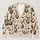 Festive Elk and Reindeer Holiday Motifs for Cozy Christmas Layering and Gatherings All-over Print Knitted Cardigan - 1