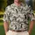 Golf Girl Silhouette Camo Style for Fairway Days and Casual Sporty Outdoor Wear Women Men's Polo Shirt - 4