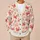 Cute Pink and Red Crabs for Coastal Summer Layering and Relaxed Weekend Style for Women All-over Print Knitted Cardigan - 6