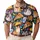 Funny Cat Pizza Taco Retro Foodie Party Gift for Golf Lovers Men Women and Friends Men's Polo Shirt - 1