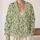 Sage Vine Bird Botanical Motif For Relaxed Cottage Garden Layering And Everyday Wear All-over Print Knitted Cardigan - 2