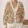 Autumn Pumpkin Floral Fruit Motif for Cozy Everyday Layering and Harvest Gatherings All-over Print Knitted Cardigan - 2