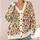 Autumn Pumpkin Floral Fruit Motif for Cozy Everyday Layering and Harvest Gatherings All-over Print Knitted Cardigan - 4
