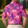 Pink Flamingo Tropical Vibes For Sunny Golf Days And Resort Getaways For Men Women Men's Polo Shirt - 5