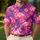 Pink Flamingo Tropical Vibes For Sunny Golf Days And Resort Getaways For Men Women Men's Polo Shirt - 4