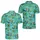 Tropical Parrot Golf Cart Scene for Summer Vacations and Resort Fairways Men's Polo Shirt - 2