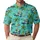 Tropical Parrot Golf Cart Scene for Summer Vacations and Resort Fairways Men's Polo Shirt - 1