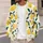 Retro Lemon Motifs for Sunny Everyday Layering and Casual Garden Style for Women All-over Print Knitted Cardigan - 5