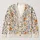 Daisy Meadow Botanical Blooms For Daily Commutes And Weekend Outings, Mori Style Women All-over Print Knitted Cardigan - 1