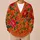 Vibrant Garden Blooms for Carnival Celebrations and Colorful Everyday Layering Style All-over Print Knitted Cardigan - 6