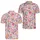 Floral Pickleball Paddles for Sunny Court Days and Team Matches for Women Athletes Men's Polo Shirt - 2