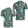 Tropical Cat Golfers with Hibiscus Leaves for Summer Fairways and Golf-Loving Fans Men's Polo Shirt - 2