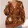 Spooky Ghosts, Black Cats And Autumn Motifs For Halloween Layering, Women's Style All-over Print Knitted Cardigan - 4