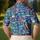 Bigfoot Tropical Golf Scene for Resort Weekends and Golf Lovers, Sasquatch Fans Gift Men's Polo Shirt - 5