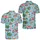 Santa Claus Flamingos And Palms For Christmas In July Tropical Beach Celebrations Men's Polo Shirt - 2