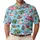Santa Claus Flamingos And Palms For Christmas In July Tropical Beach Celebrations Men's Polo Shirt - 1