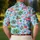Santa Claus Flamingos And Palms For Christmas In July Tropical Beach Celebrations Men's Polo Shirt - 5