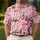 Pink Flamingos and Golf Carts for Golf Trips and Par-Tee Celebrations for Women Men Men's Polo Shirt - 4