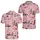 Pink Flamingos and Golf Carts for Golf Trips and Par-Tee Celebrations for Women Men Men's Polo Shirt - 2