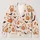 Halloween Cats with Pumpkins for Cozy Autumn Layering, Women's Seasonal Style Looks All-over Print Knitted Cardigan - 1
