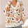 Halloween Cats with Pumpkins for Cozy Autumn Layering, Women's Seasonal Style Looks All-over Print Knitted Cardigan - 4