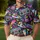 Neon Cassette Skateboard Headphones Retro 80s Party Gift for Men Women Music Fans Men's Polo Shirt - 4