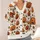 Jack-O'-Lantern Pumpkin Motifs For Halloween Layering And Cozy Autumn Gatherings All-over Print Knitted Cardigan - 4