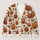 Jack-O'-Lantern Pumpkin Motifs For Halloween Layering And Cozy Autumn Gatherings All-over Print Knitted Cardigan - 1