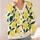 Lemon Motif Everyday Layering Style for Relaxed Casual Outfits for Women and Teens All-over Print Knitted Cardigan - 4