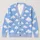Soft Blue Cloud Motifs for Cozy Autumn Layering and Cute Everyday Style for Women All-over Print Knitted Cardigan - 1