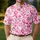 Pink Ribbon Golf Style for Breast Cancer Awareness, October Support for Women and Men Men's Polo Shirt - 4