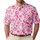Pink Ribbon Golf Style for Breast Cancer Awareness, October Support for Women and Men Men's Polo Shirt - 1