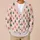 Pink and Green Christmas Tree Motifs for Festive Holiday Layering and Seasonal Gifting All-over Print Knitted Cardigan - 6