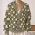 White Sheep Motif Cozy Layers for Casual Autumn Outfits, Rustic Country Style for Women All-over Print Knitted Cardigan - 2
