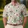 Southwestern Cactus Skull Aztec Motifs for Desert Cowboy Travel and Western Gifts Men's Polo Shirt - 4